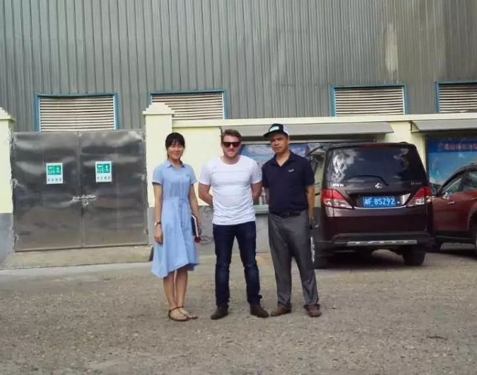 欢迎澳大利亚客户来访三湘化工